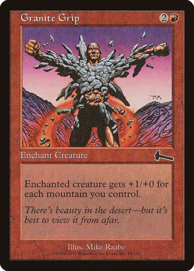 Granite Grip, Urza's Legacy · 81/143