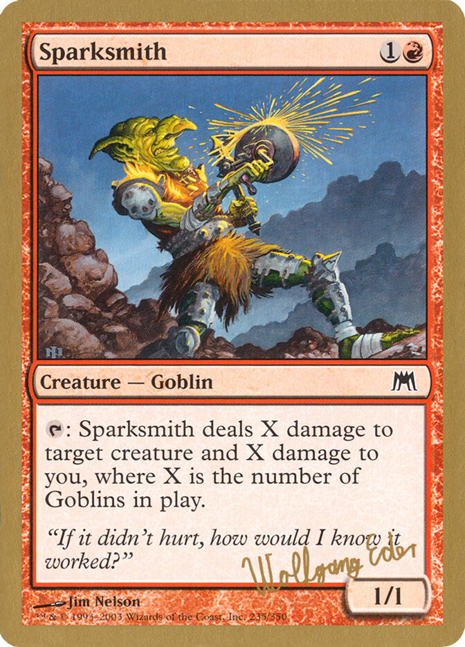 Sparksmith, World Championship Decks 2003 · we235