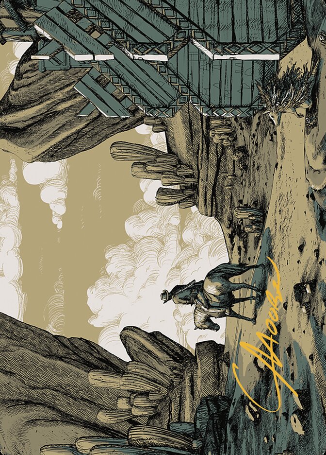 Path to Exile // Path to Exile, Outlaws of Thunder Junction Art Series · 0037