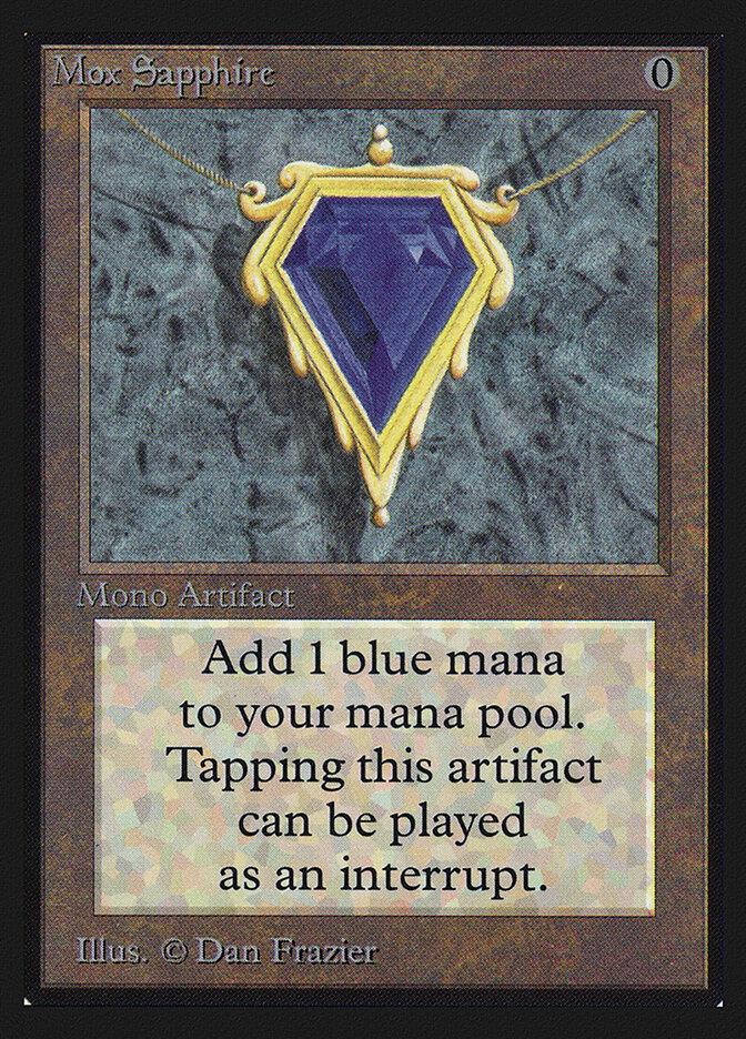 Mox Sapphire, Intl. Collectors' Edition · 266