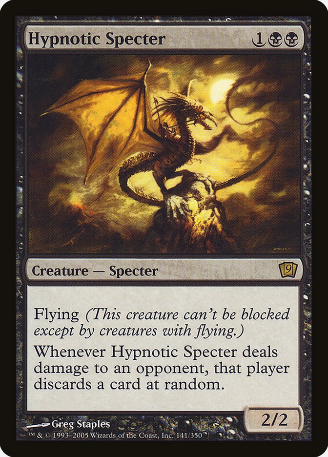 Hypnotic Specter, Ninth Edition · 141-star