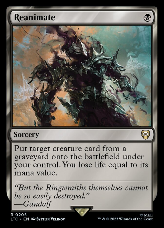 Reanimate, Tales of Middle-earth Commander · 0206