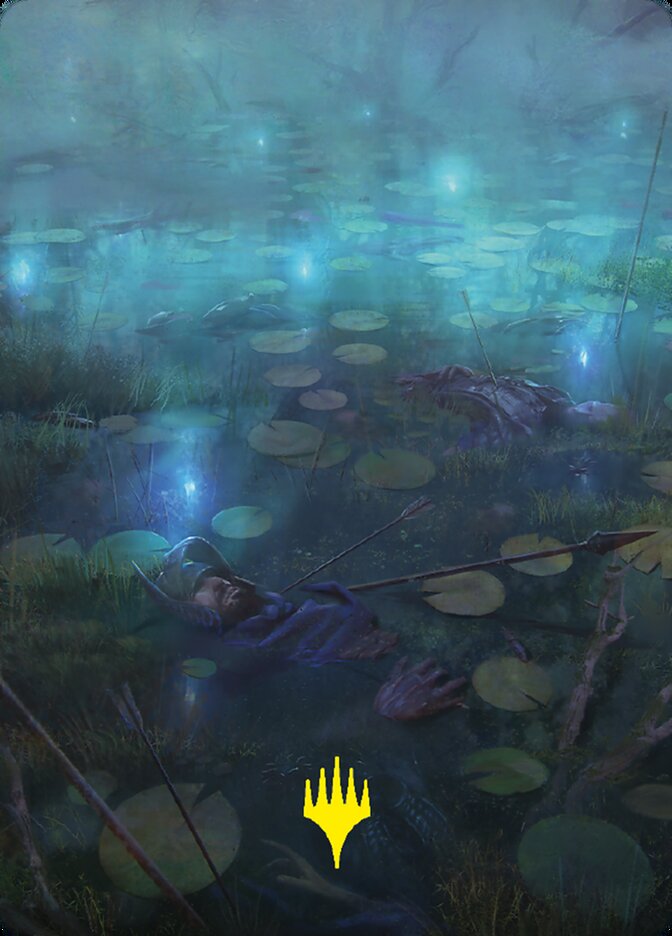 The Dead Marshes // The Dead Marshes, Tales of Middle-earth Art Series · 0079