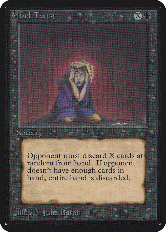 Mind Twist, Limited Edition Alpha · 115
