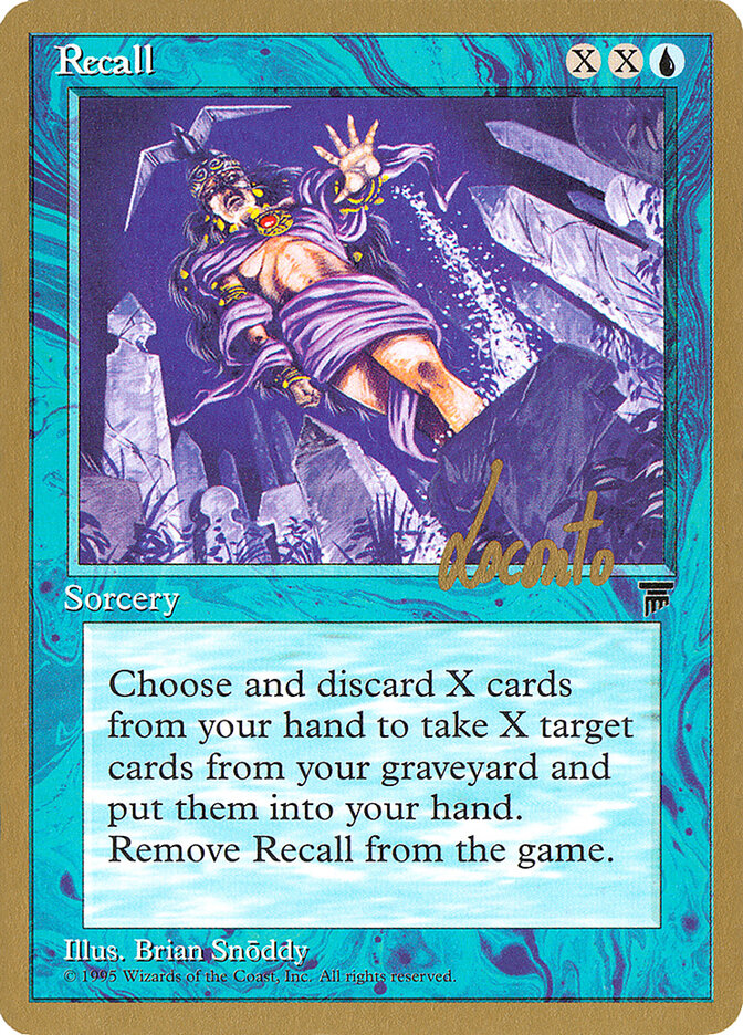 Recall, Pro Tour Collector Set · ml24