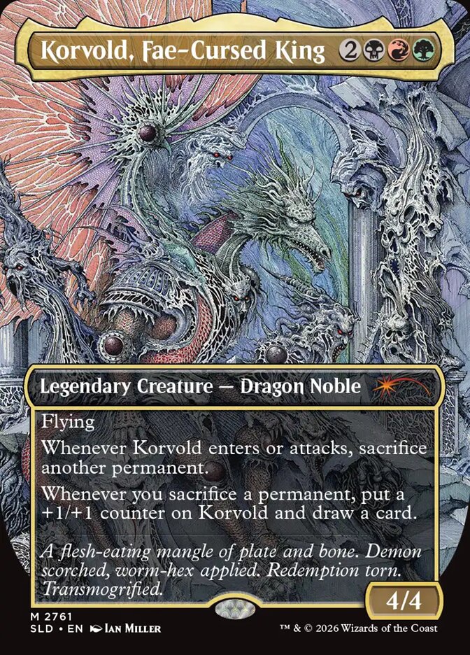 Korvold, Fae-Cursed King, Secret Lair Drop · 2761