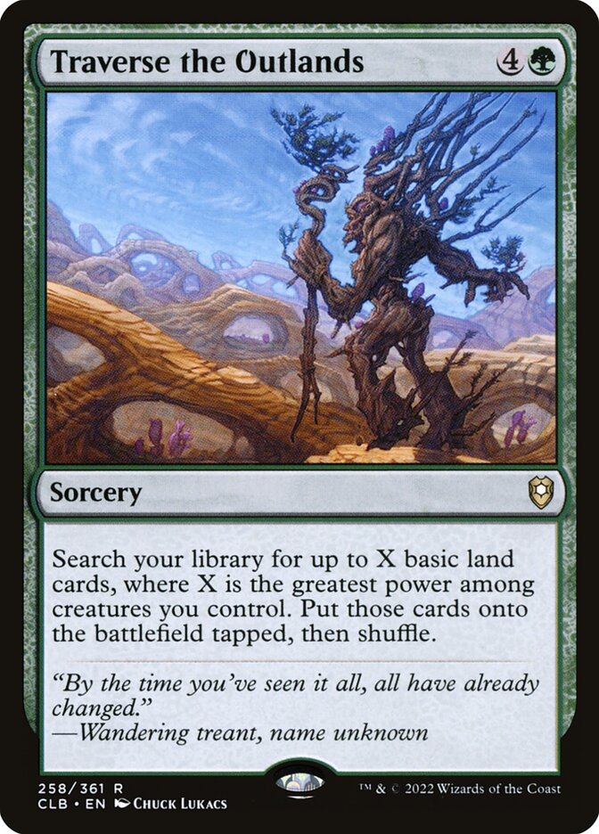 Traverse the Outlands, Commander Legends: Battle for Baldur's Gate · 258/361