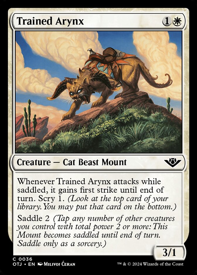 Trained Arynx, Outlaws of Thunder Junction · 0036