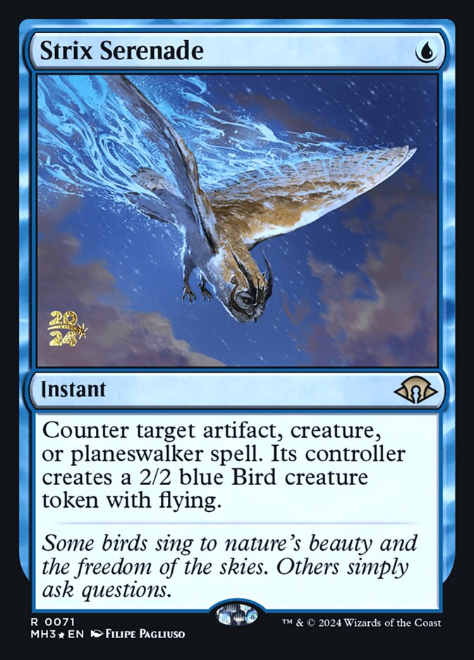 Strix Serenade, Modern Horizons 3 Promos · 0071