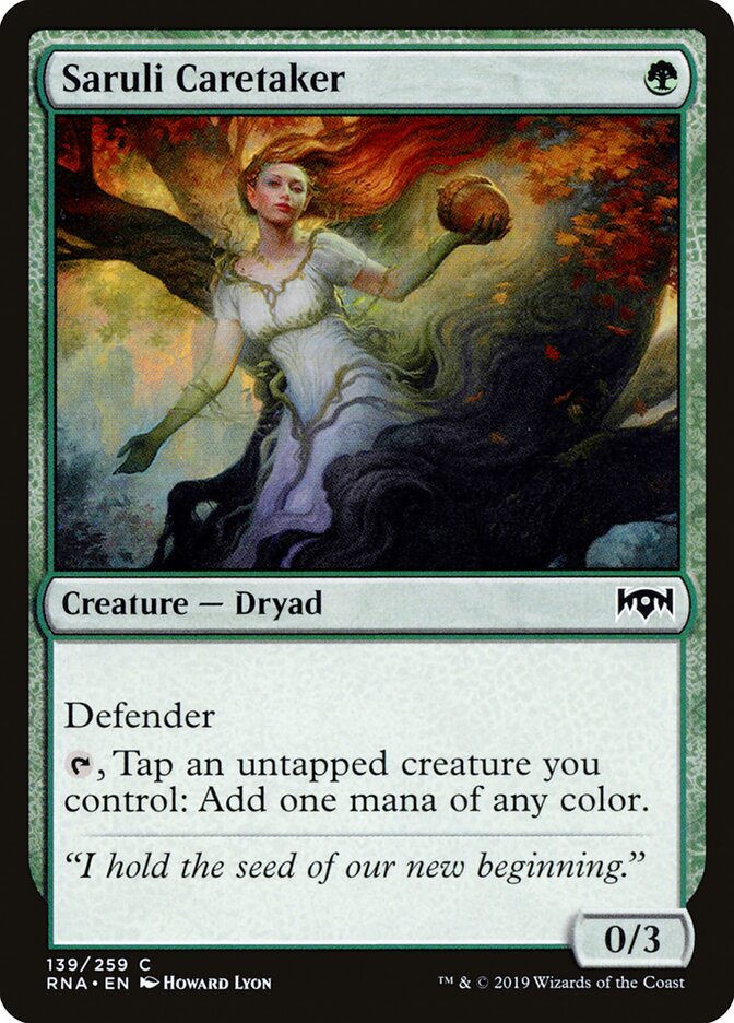 Saruli Caretaker, Ravnica Allegiance · 139/259