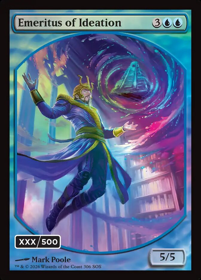 Emeritus of Ideation // Ancestral Recall, Secrets of Strixhaven · 0306