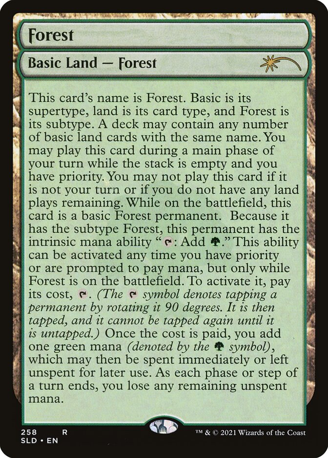Forest, Secret Lair Drop · 258