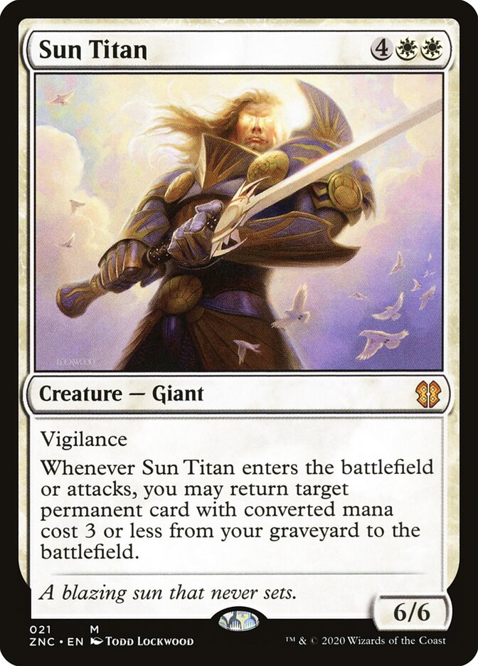 Sun Titan, Zendikar Rising Commander · 021