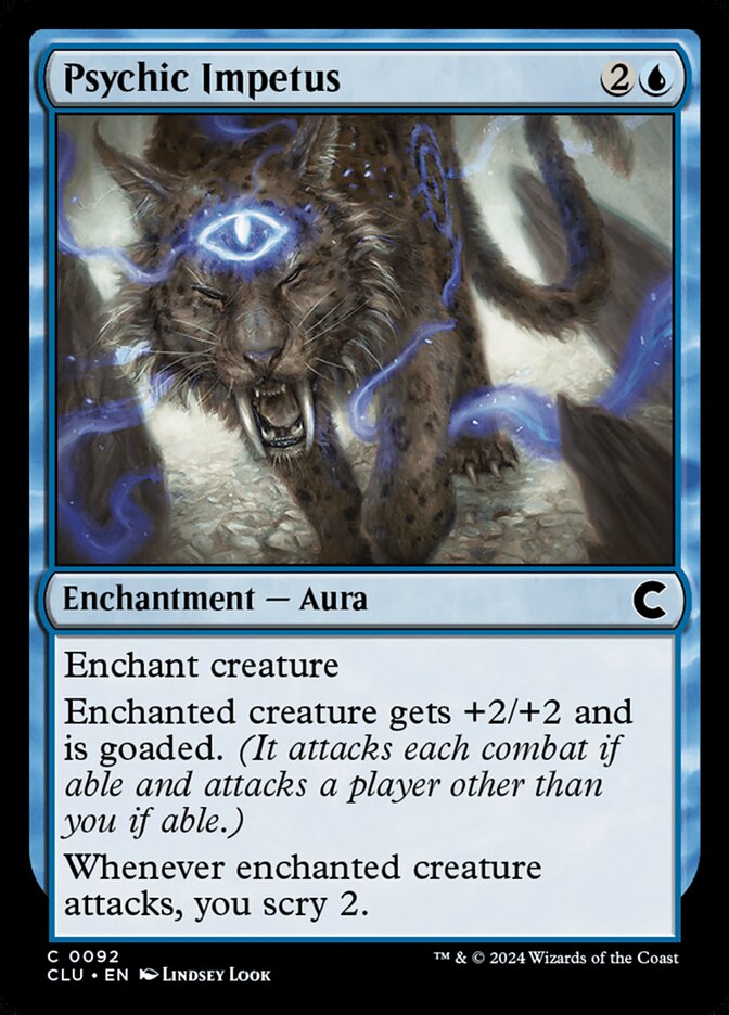 Psychic Impetus, Ravnica: Clue Edition · 0092