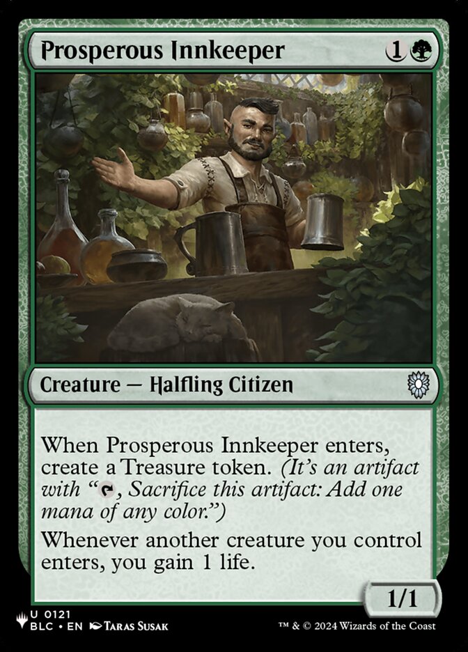 Prosperous Innkeeper, The List · blc-121