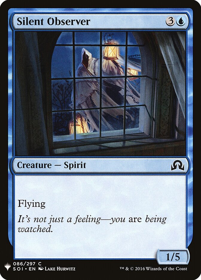 Silent Observer, The List · soi-86