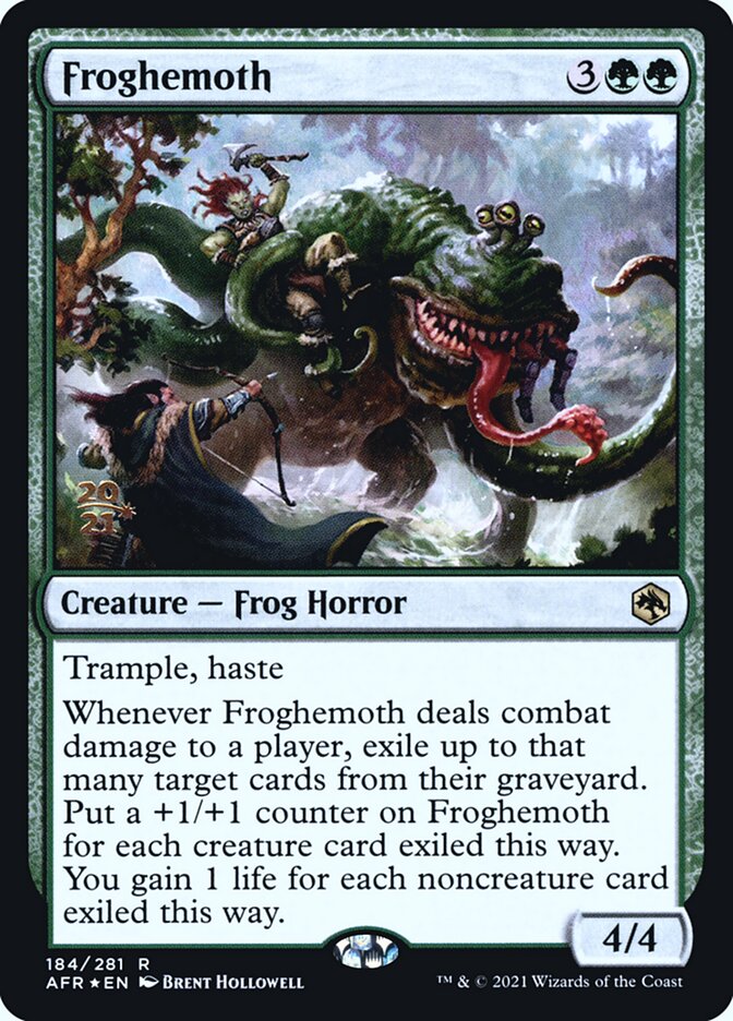 Froghemoth, Adventures in the Forgotten Realms Promos · 184/281