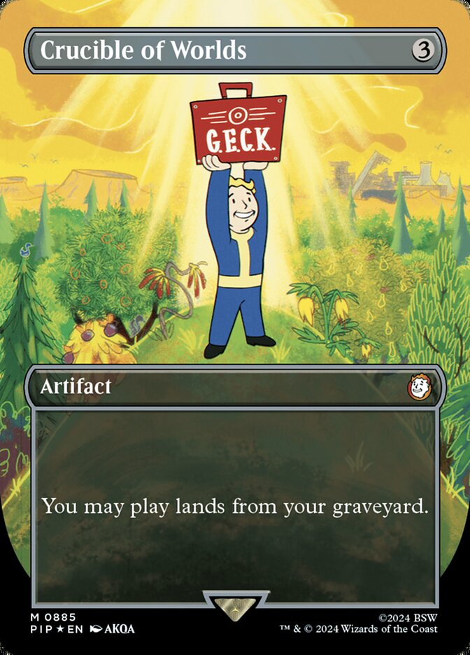 Crucible of Worlds, Fallout · 0885