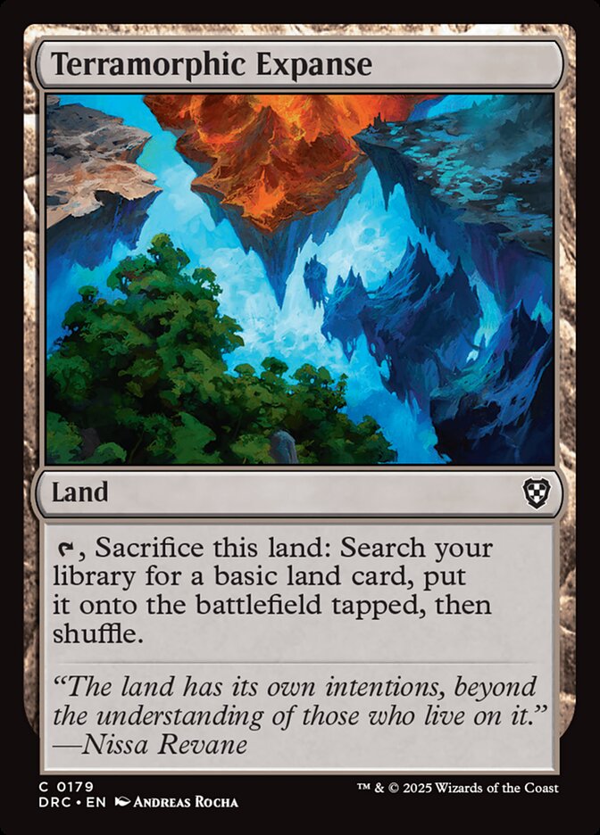 Terramorphic Expanse, Aetherdrift Commander · 0179
