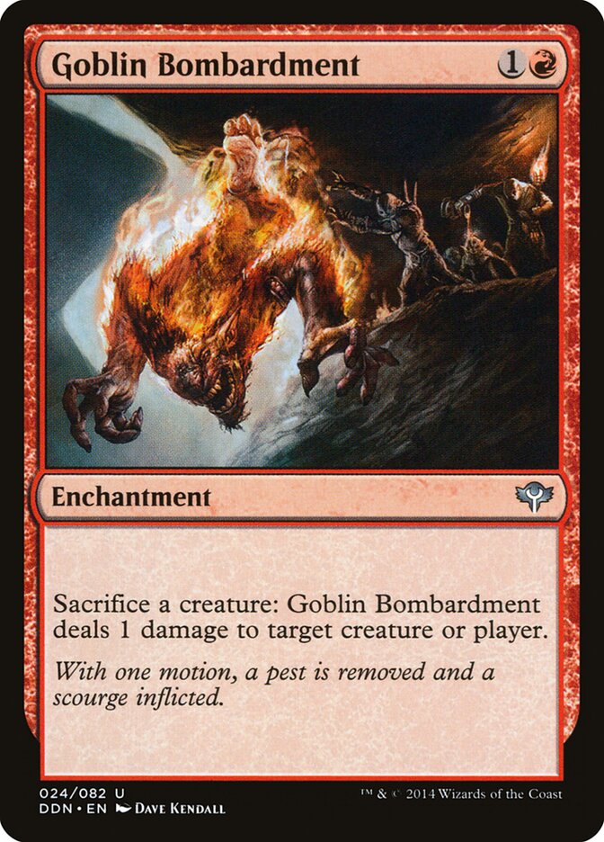 Goblin Bombardment, Duel Decks: Speed vs. Cunning · 024/082
