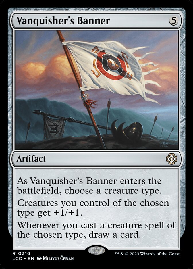 Vanquisher's Banner, The Lost Caverns of Ixalan Commander · 0316