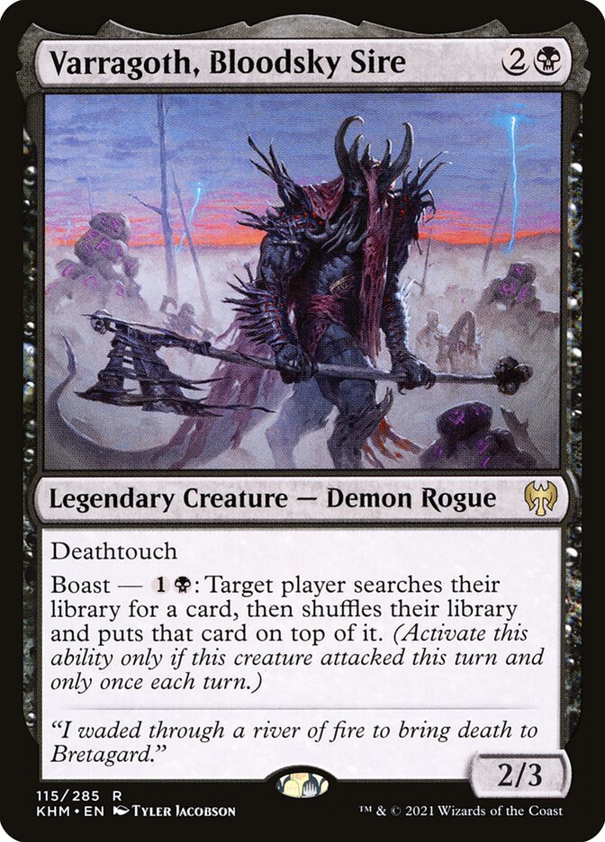Varragoth, Bloodsky Sire, Kaldheim · 115/285