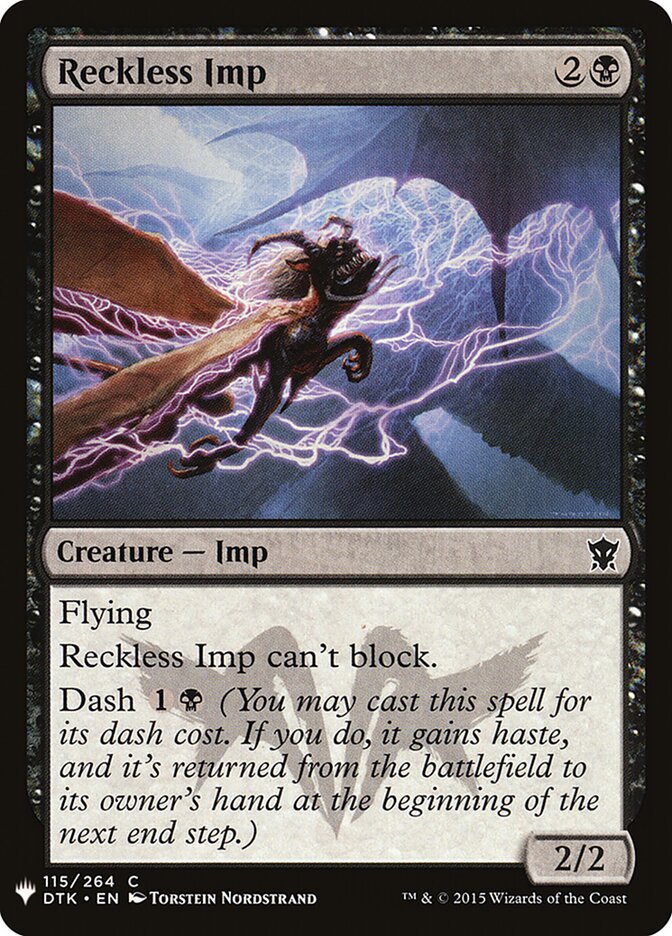 Reckless Imp, The List · dtk-115