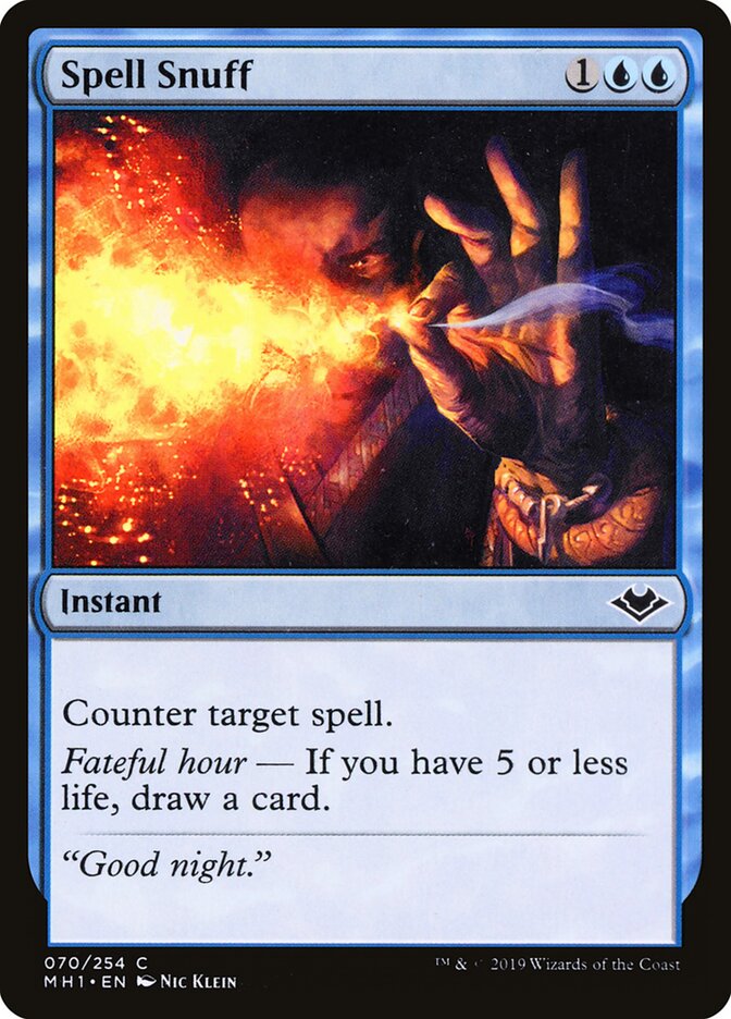 Spell Snuff, Modern Horizons · 070/254