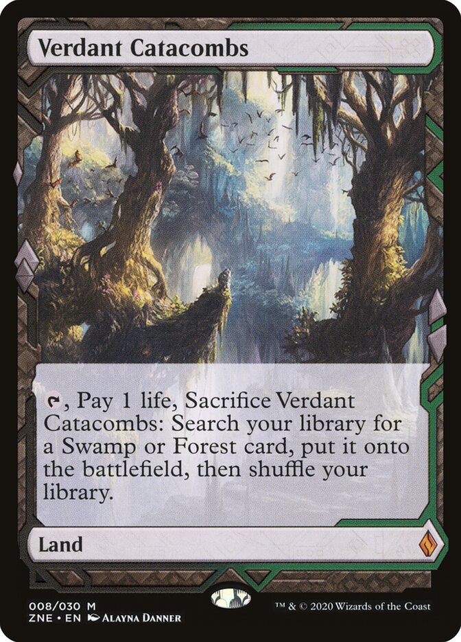 Verdant Catacombs, Zendikar Rising Expeditions · 008/030
