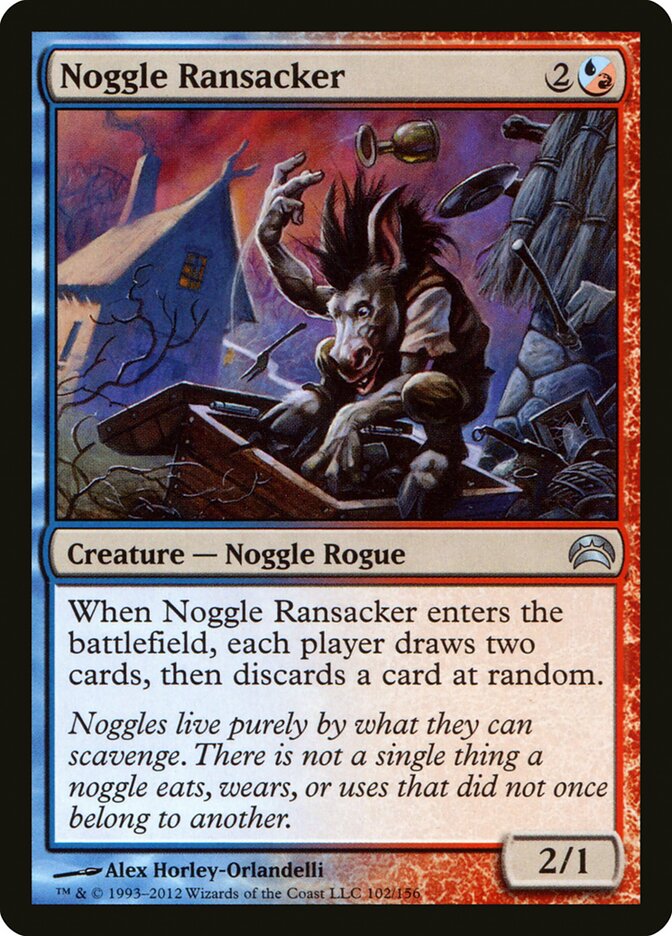 Noggle Ransacker, Planechase 2012 · 102/156
