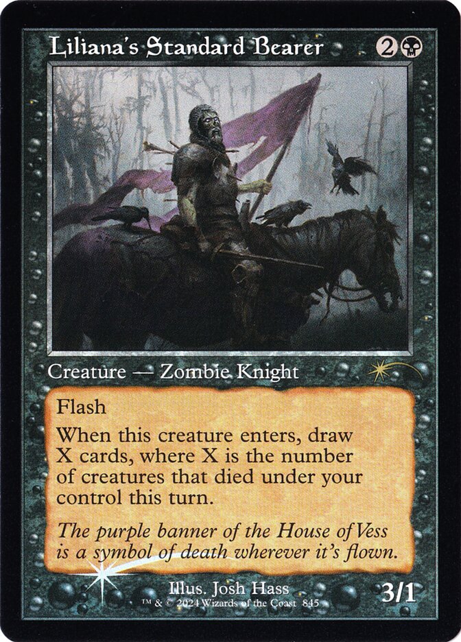Liliana's Standard Bearer, Secret Lair Drop · 845