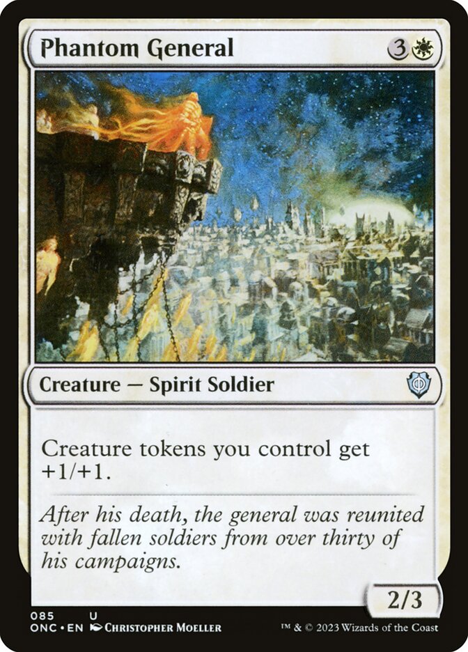 Phantom General, Phyrexia: All Will Be One Commander · 085