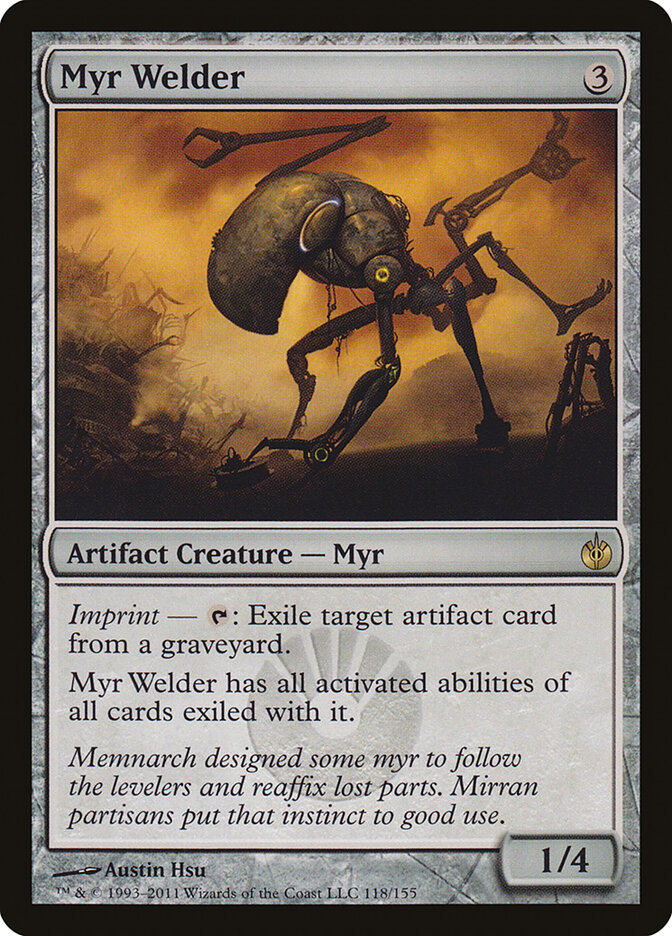 Myr Welder, Mirrodin Besieged · 118/155