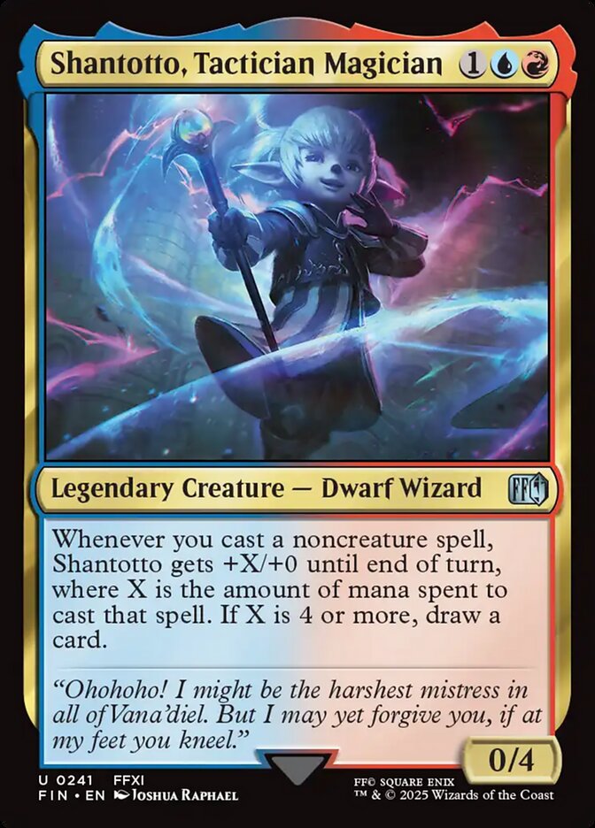 Shantotto, Tactician Magician, Final Fantasy · 0241