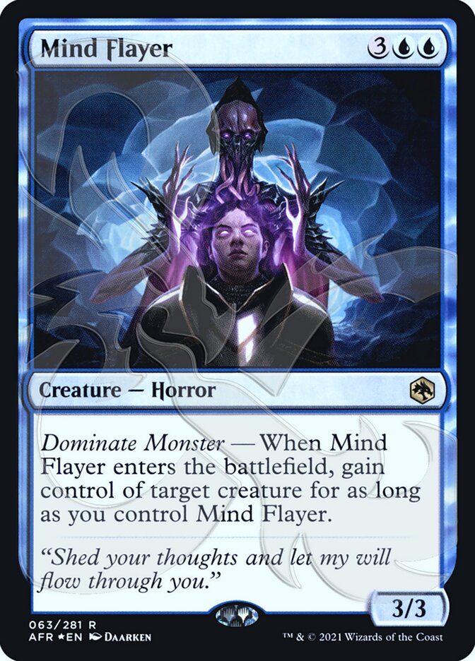 Mind Flayer, Adventures in the Forgotten Realms Promos · 63a