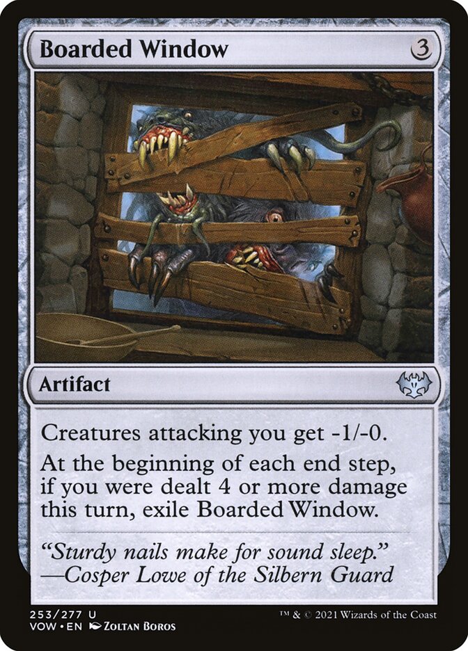 Boarded Window, Innistrad: Crimson Vow · 253/277