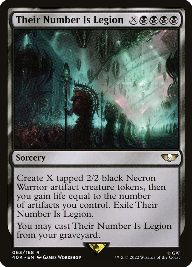 Their Number Is Legion, Warhammer 40,000 Commander · 063/617