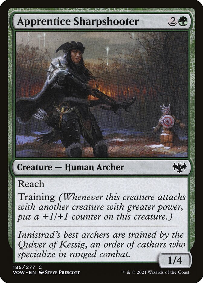 Apprentice Sharpshooter, Innistrad: Crimson Vow · 185/277