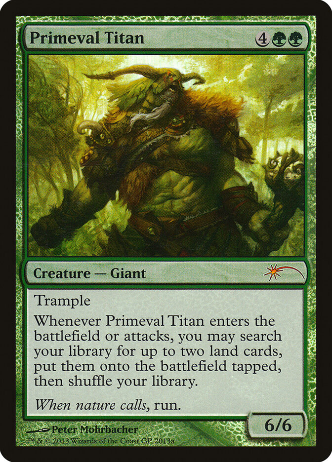Primeval Titan, Grand Prix Promos · 2013a