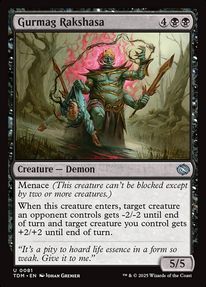 Gurmag Rakshasa, Tarkir: Dragonstorm · 0081