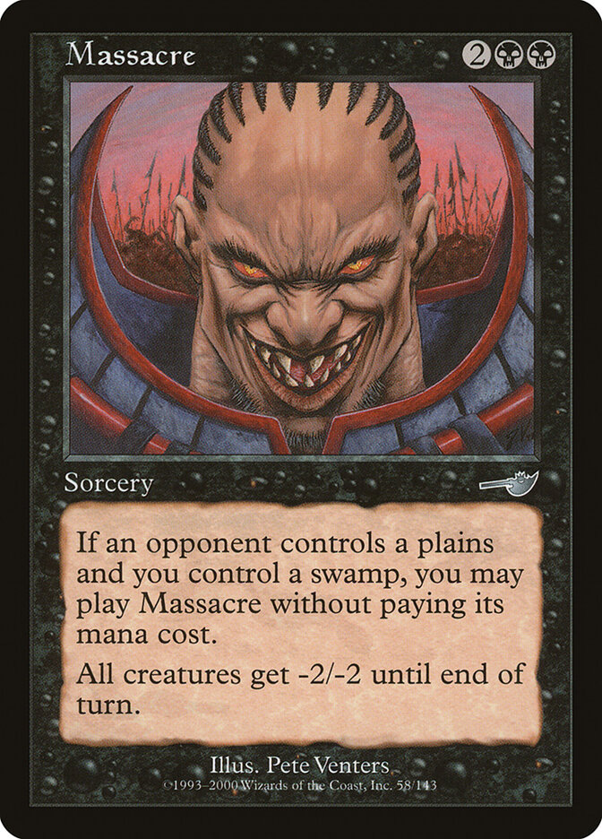 Massacre, Nemesis · 58/143