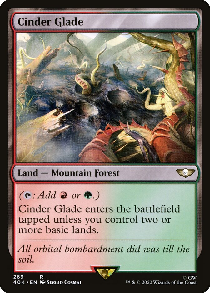 Cinder Glade, Warhammer 40,000 Commander · 269/617