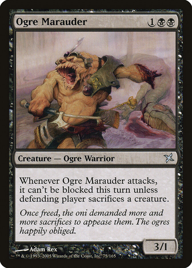 Ogre Marauder, Betrayers of Kamigawa · 75/165