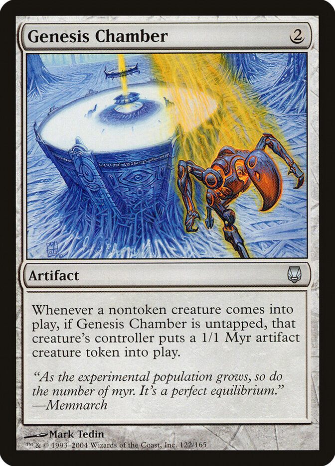 Genesis Chamber, Darksteel · 122/165