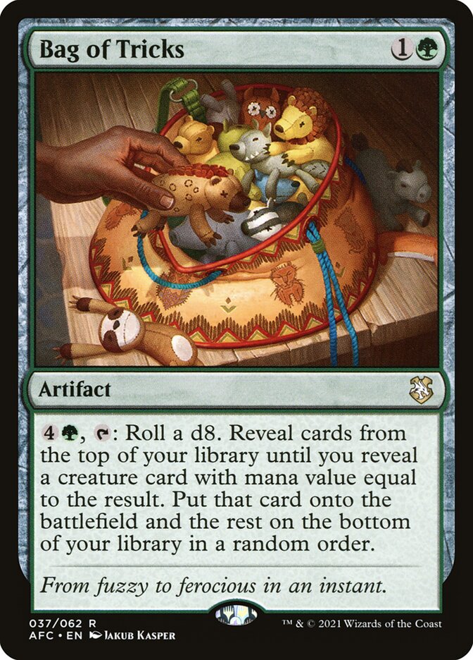 Bag of Tricks, Forgotten Realms Commander · 037/062