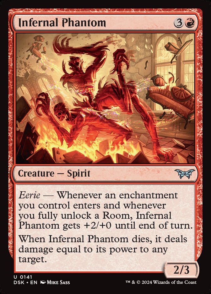 Infernal Phantom, Duskmourn: House of Horror · 0141
