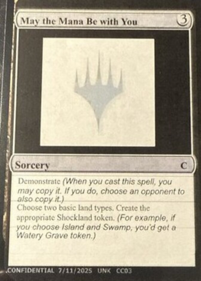 May the Mana Be with You, Unknown Event · cc03