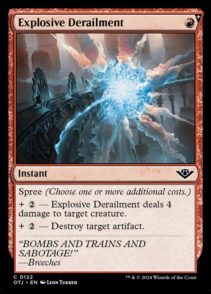 Explosive Derailment, Outlaws of Thunder Junction · 0122