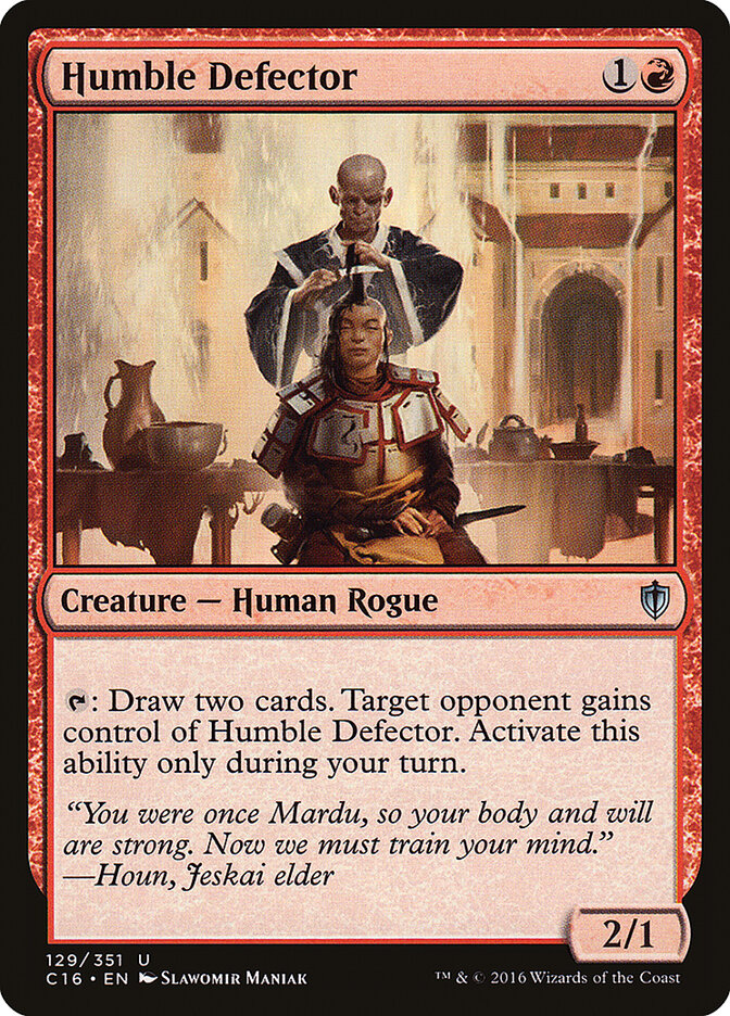 Humble Defector, Commander 2016 · 129/351