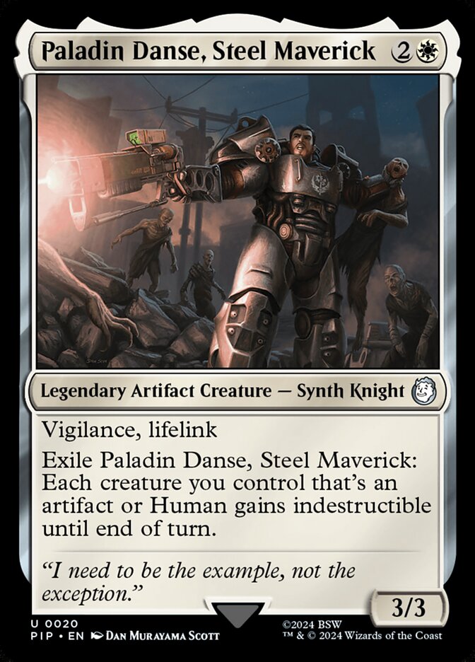 Paladin Danse, Steel Maverick, Fallout · 0020